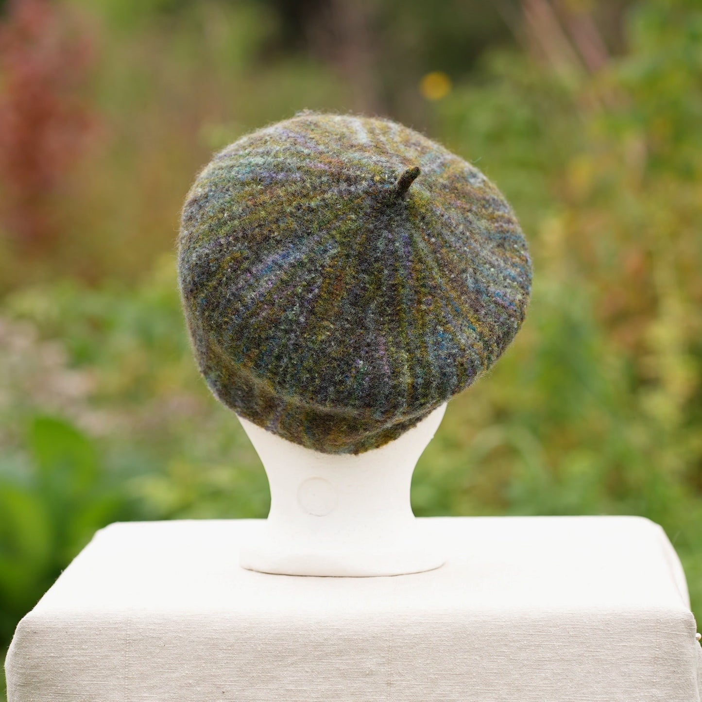 Béret 100% laine feutrée - Camo 2